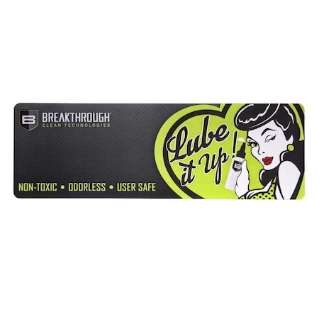 Breakthrough Clean Technologies Rifle Mat, 36 in. L x 12 in. W, Multi-Color BT-RGM-R